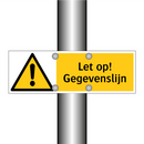 Let op! Gegevenslijn