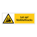 Let op! Vorkheftrucks