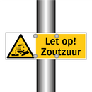 Let op! Zoutzuur
