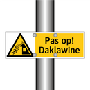 Pas op! Daklawine