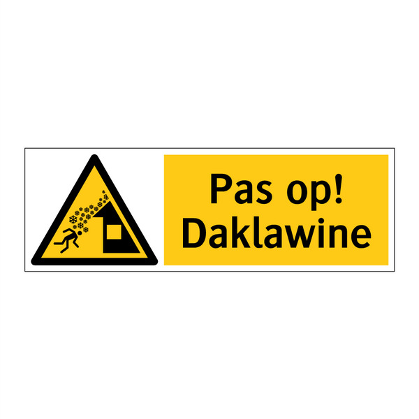 Pas op! Daklawine