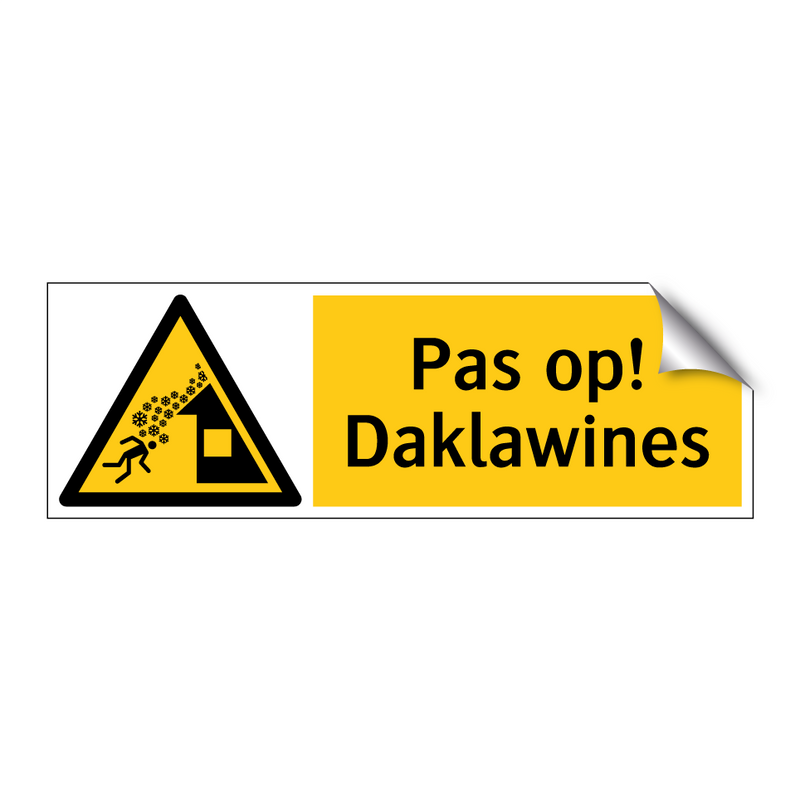 Pas op! Daklawines