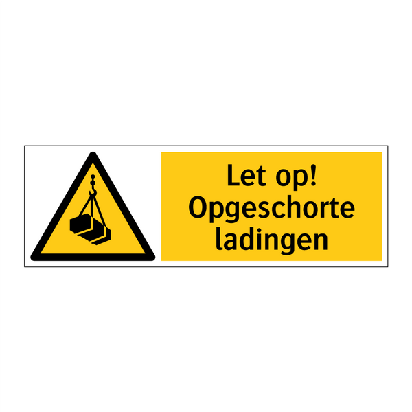 Let op! Opgeschorte ladingen
