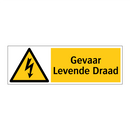 Gevaar Levende Draad