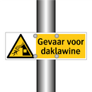Gevaar voor daklawine