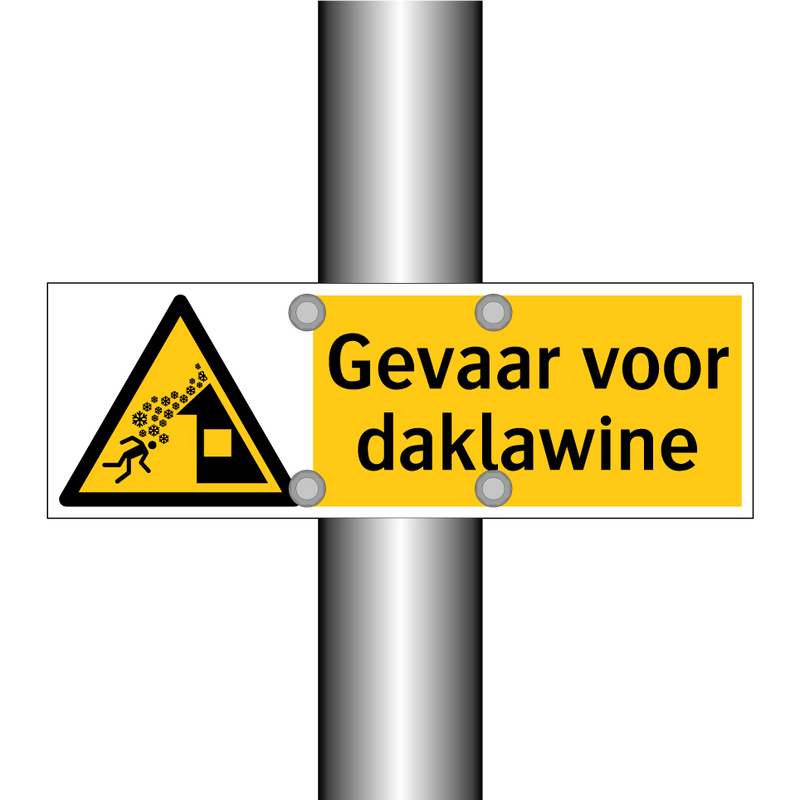 Gevaar voor daklawine
