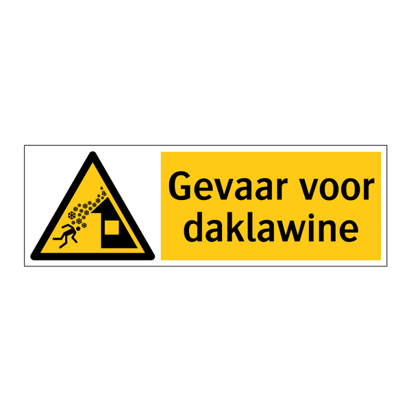 Gevaar voor daklawine