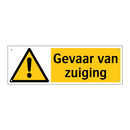Gevaar van zuiging
