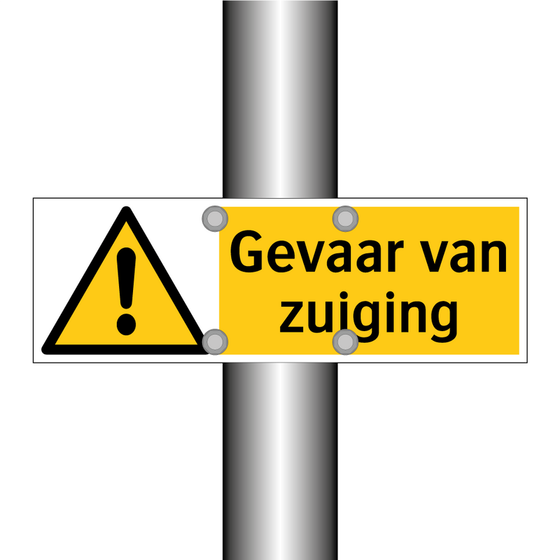 Gevaar van zuiging