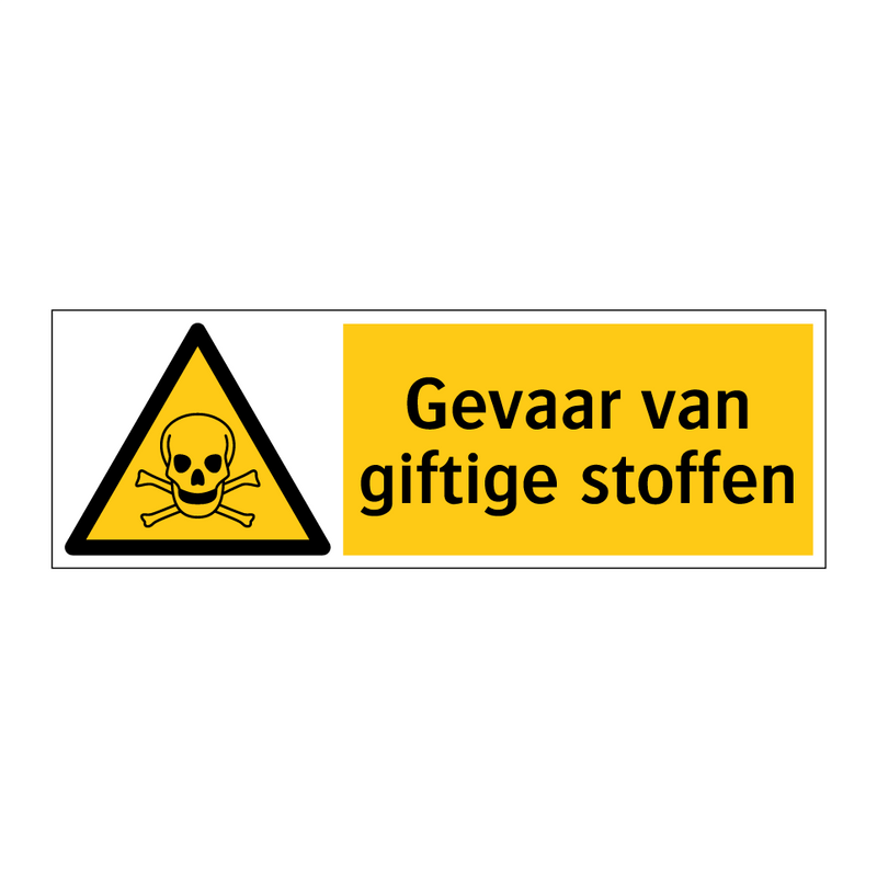 Gevaar van giftige stoffen