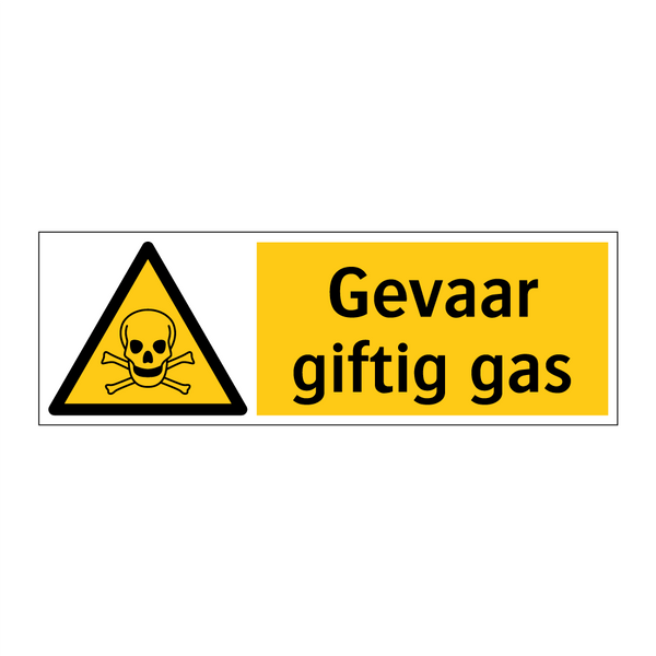 Gevaar giftig gas