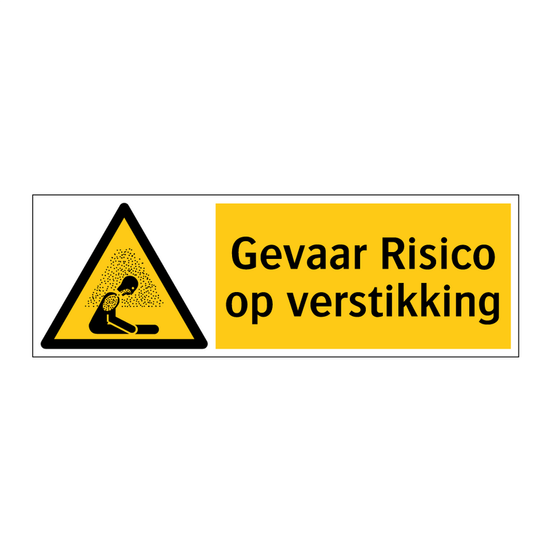 Gevaar Risico op verstikking