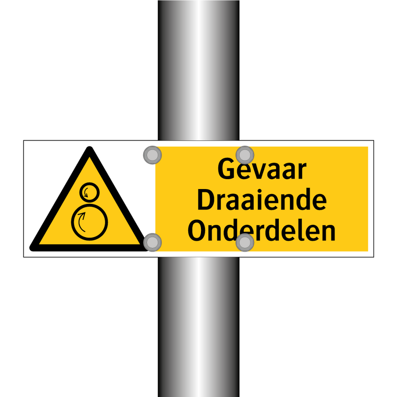 Gevaar Draaiende Onderdelen