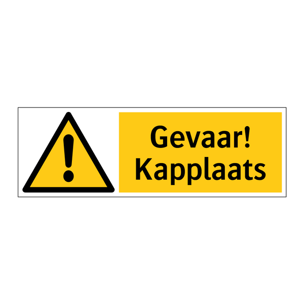 Gevaar! Kapplaats
