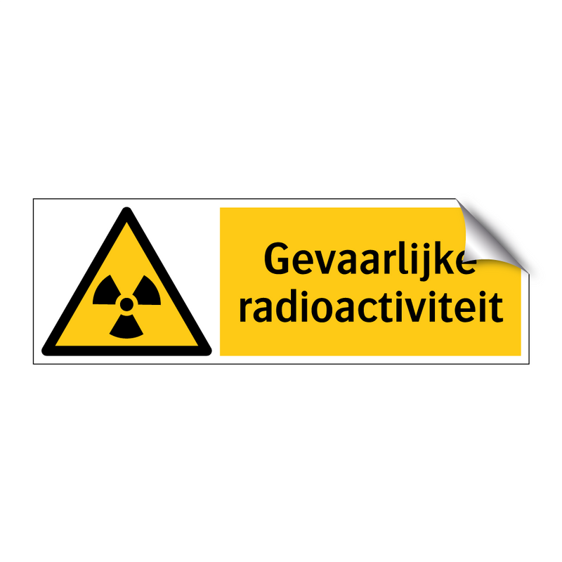 Gevaarlijke radioactiviteit