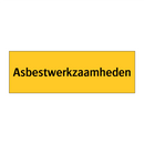 Asbestwerkzaamheden