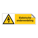 Elektrische onderverdeling