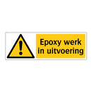 Epoxy werk in uitvoering