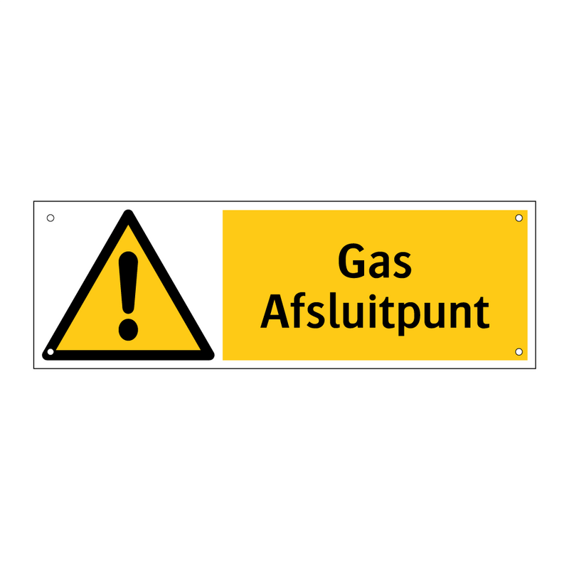 Gas Afsluitpunt