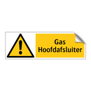 Gas Hoofdafsluiter