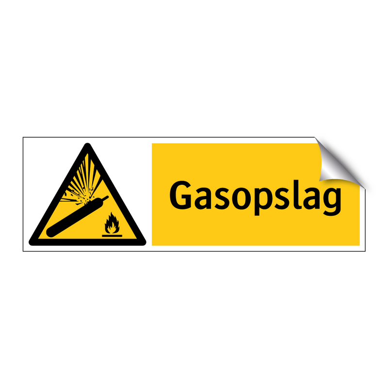 Gasopslag