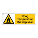Hoog Temperatuur Brandgevaar