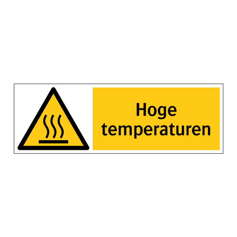 Hoge temperaturen