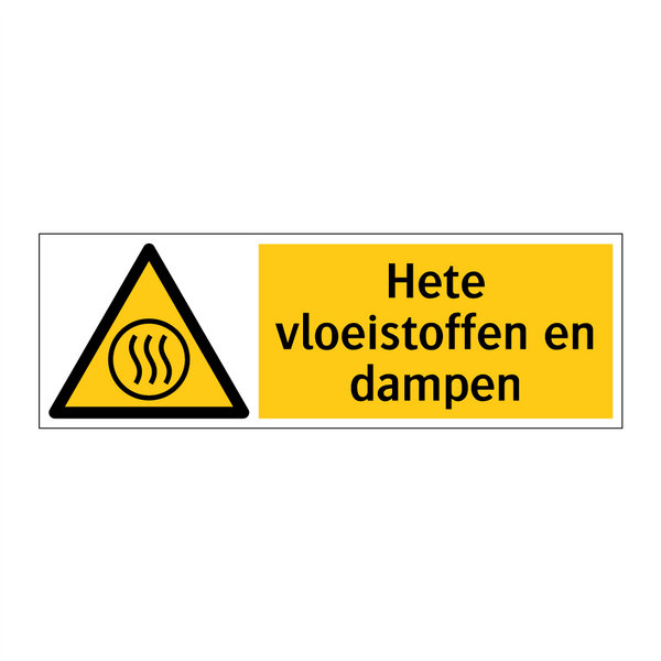 Hete vloeistoffen en dampen
