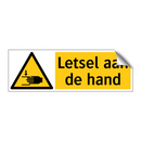 Letsel aan de hand