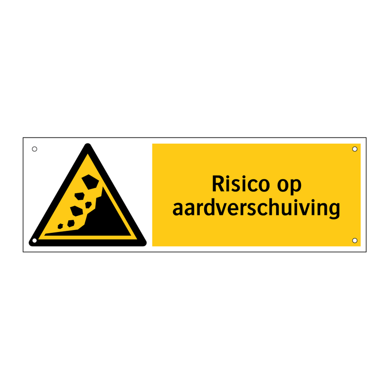 Risico op aardverschuiving