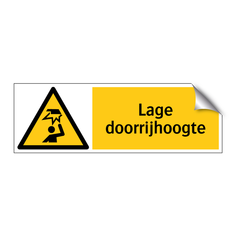 Lage doorrijhoogte