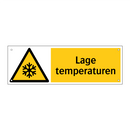 Lage temperaturen