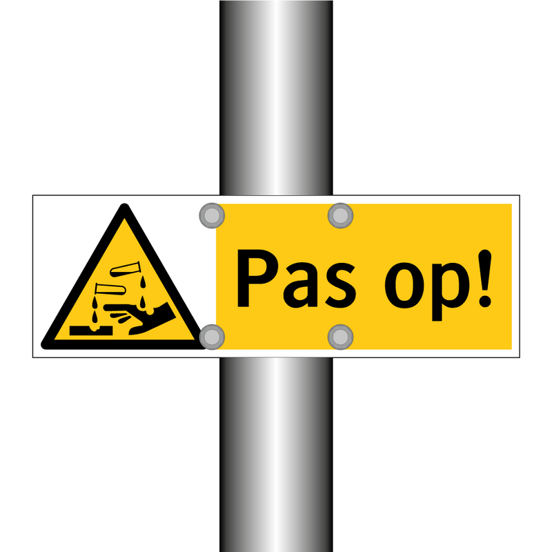 Pas op!