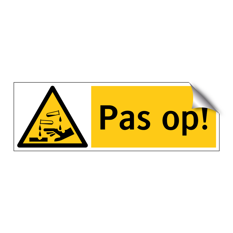 Pas op!