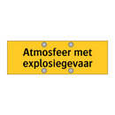 Atmosfeer met explosiegevaar