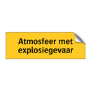 Atmosfeer met explosiegevaar