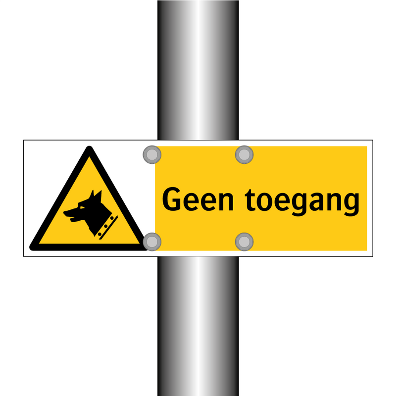 Geen toegang Geen toegang