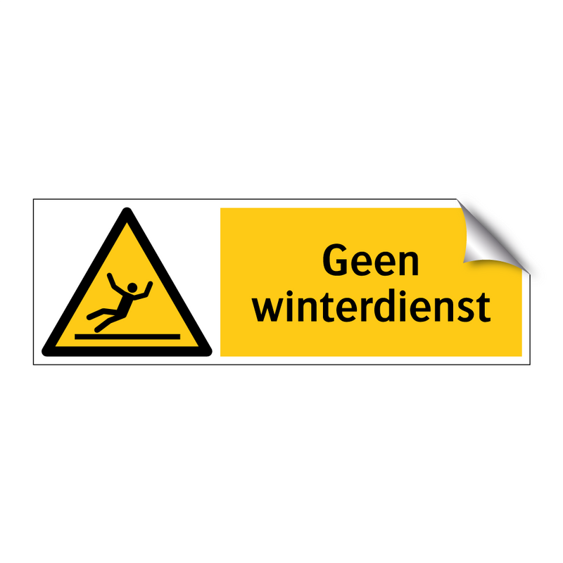 Geen winterdienst