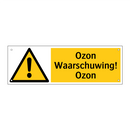 Ozon Waarschuwing! Ozon