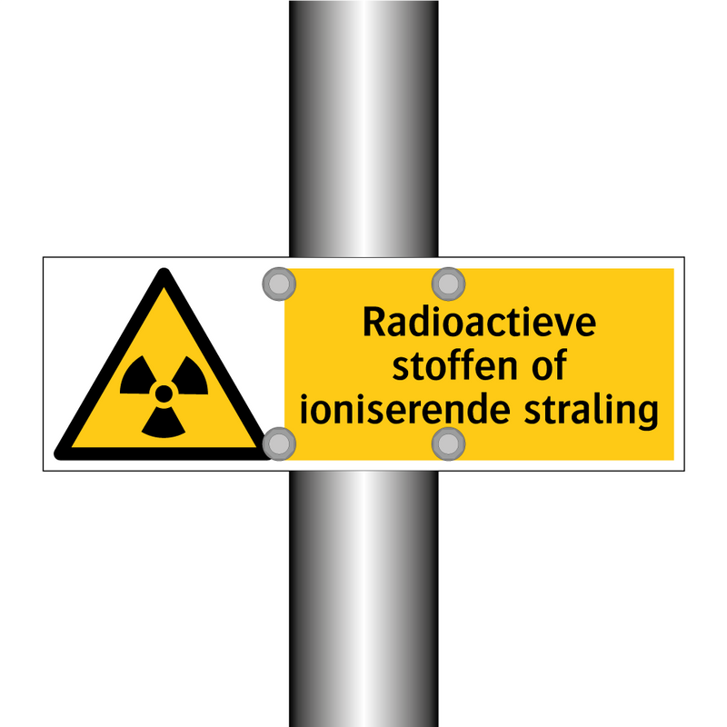 Radioactieve stoffen of ioniserende straling