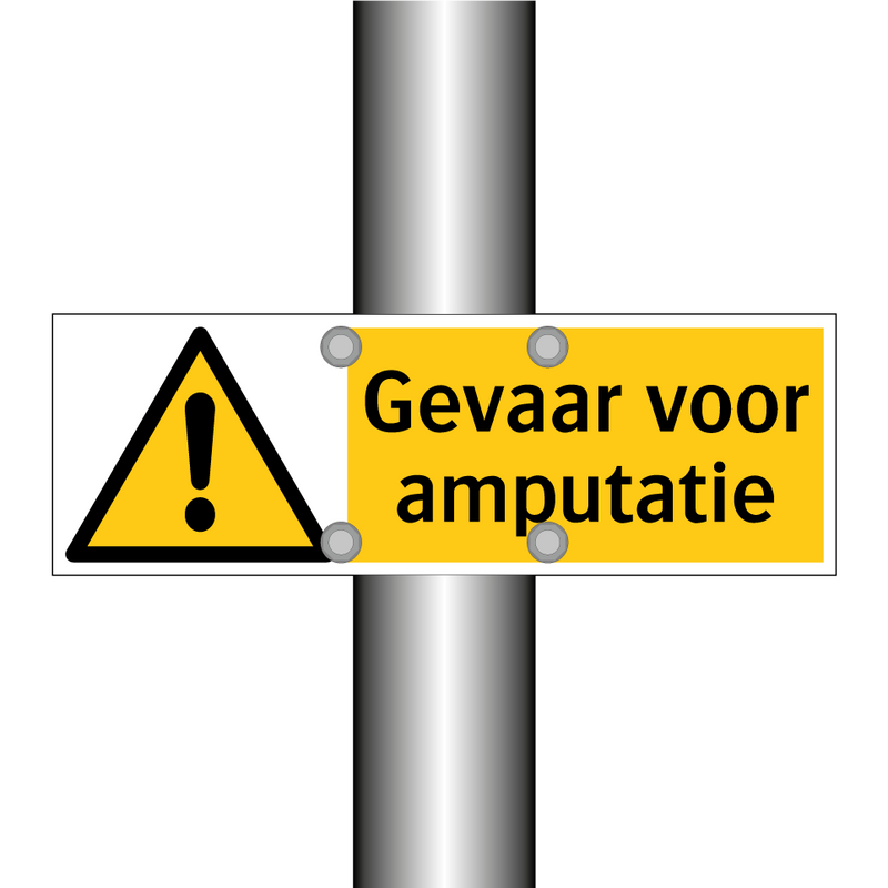 Gevaar voor amputatie