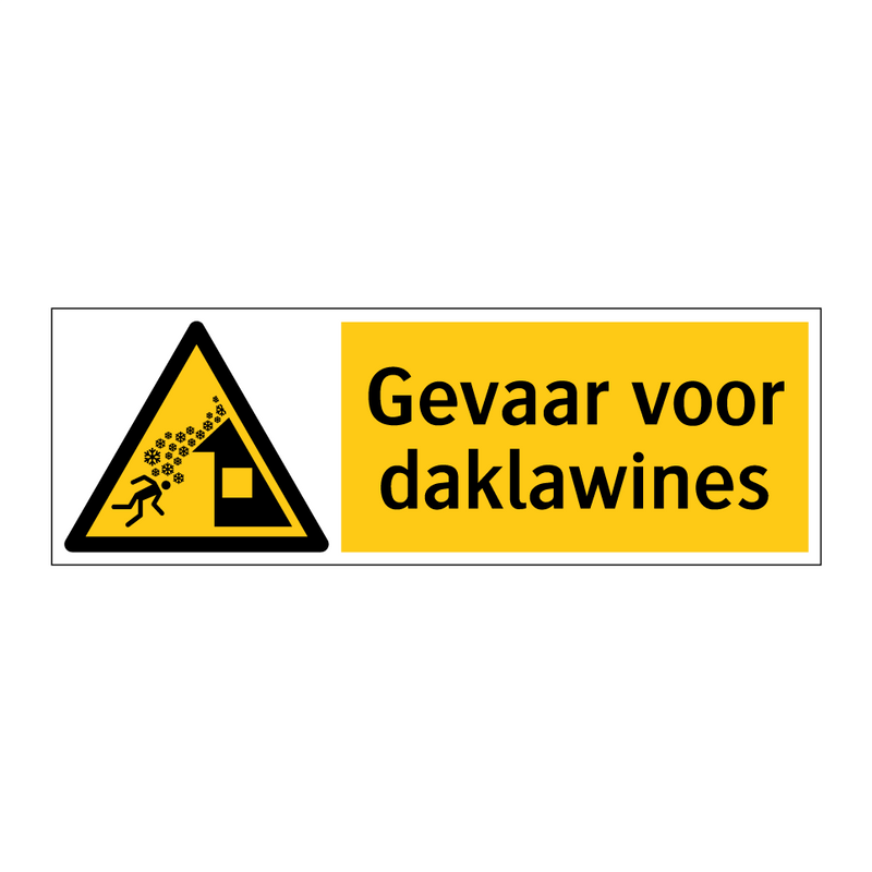 Gevaar voor daklawines