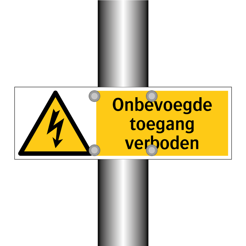 Onbevoegde toegang verboden