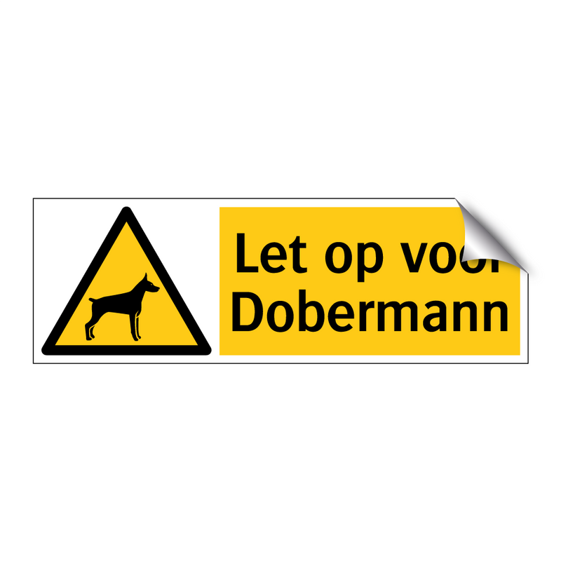 Let op voor Dobermann