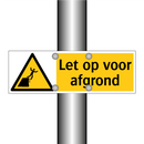 Let op voor afgrond