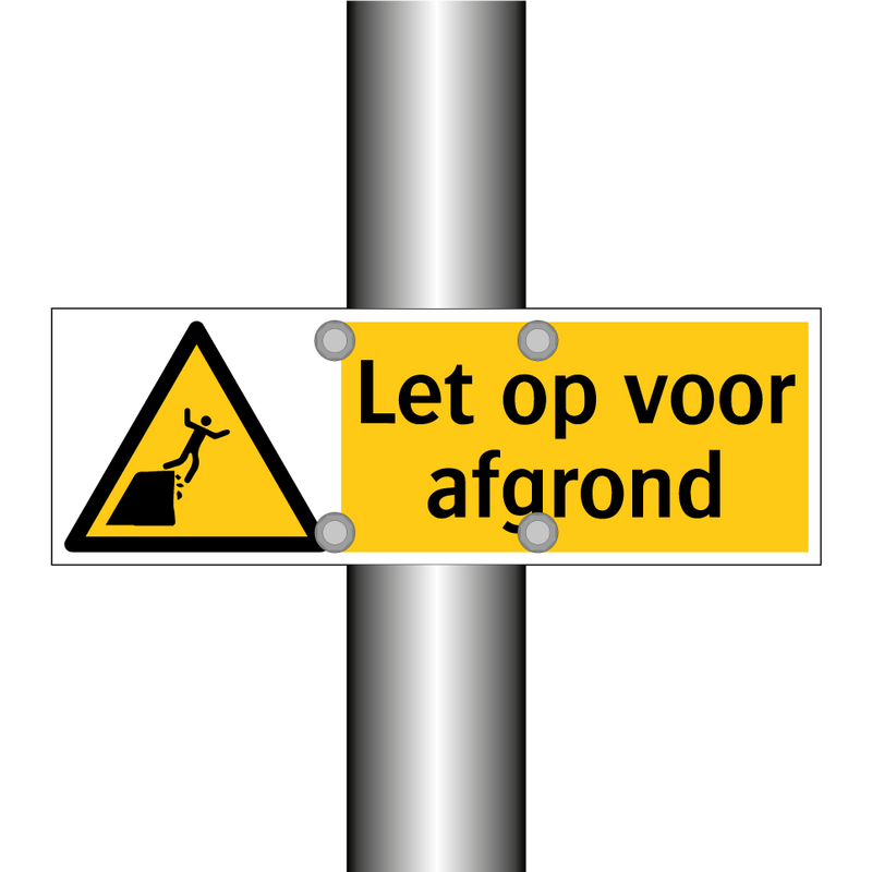 Let op voor afgrond