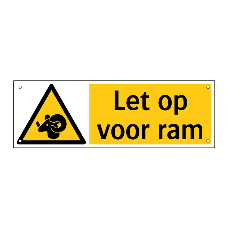 Let op voor ram