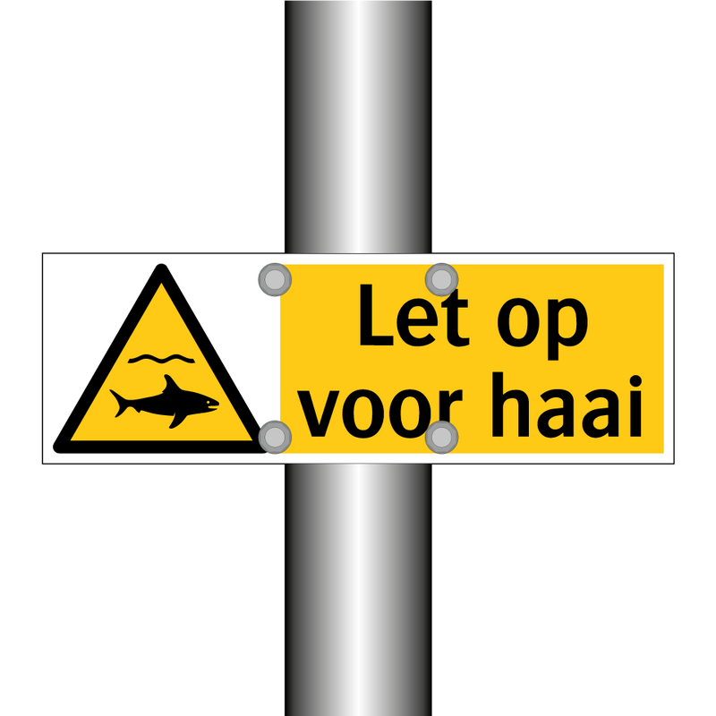 Let op voor haai