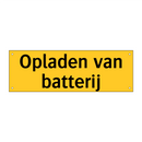 Opladen van batterij
