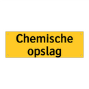 Chemische opslag